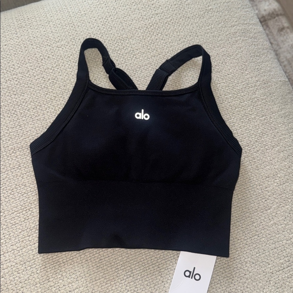 Alo Seamless Ribbed Favorite Bra Tank